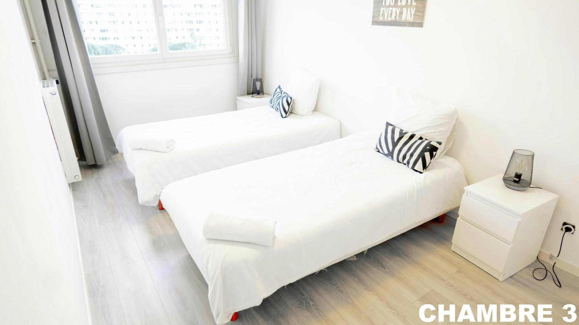 5 Chambres 3 Sdb Parking Gratuit - Ideal Groupe Créteil Exterior foto